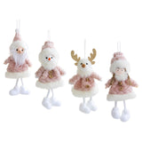 Maxbell Decorative Pendant Ornaments Window Ornaments for Living Room Holiday Hotel Santa Claus