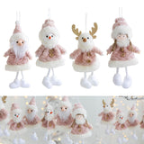 Maxbell Decorative Pendant Ornaments Window Ornaments for Living Room Holiday Hotel Santa Claus