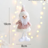 Maxbell Decorative Pendant Ornaments Window Ornaments for Living Room Holiday Hotel Santa Claus