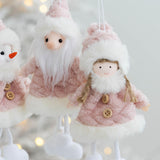 Maxbell Decorative Pendant Ornaments Window Ornaments for Living Room Holiday Hotel Santa Claus