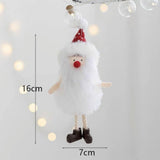 Maxbell Xmas Tree Hanging Pendant Tiny Home Decor for Holiday Outdoor Indoor Door Old Man