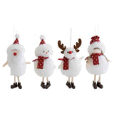 Maxbell Xmas Tree Hanging Pendant Tiny Home Decor for Holiday Outdoor Indoor Door Old Man