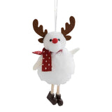 Maxbell Xmas Tree Hanging Pendant Tiny Home Decor for Holiday Outdoor Indoor Door Deer