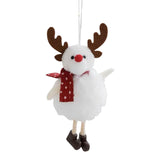 Maxbell Xmas Tree Hanging Pendant Tiny Home Decor for Holiday Outdoor Indoor Door Deer