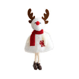 Maxbell Christmas Tree Hanging Doll Decorations Xmas Tree Ornament for Party Decor Elk