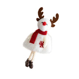 Maxbell Christmas Tree Hanging Doll Decorations Xmas Tree Ornament for Party Decor Elk