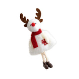 Maxbell Christmas Tree Hanging Doll Decorations Xmas Tree Ornament for Party Decor Elk