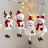 Maxbell Christmas Tree Hanging Doll Decorations Xmas Tree Ornament for Party Decor Elk