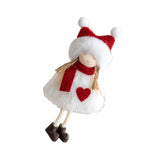 Maxbell Christmas Tree Hanging Doll Decorations Xmas Tree Ornament for Party Decor Girl