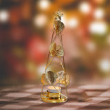 Maxbell Tea Light Holder Romantic Simple Tealight Holder for Living Room Decoration 26cm H