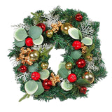 Maxbell Christmas Wreath Garland Decor Flower Gift Farmhouse Fireplace Window