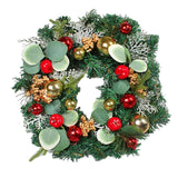 Maxbell Christmas Wreath Garland Decor Flower Gift Farmhouse Fireplace Window
