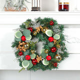 Maxbell Christmas Wreath Garland Decor Flower Gift Farmhouse Fireplace Window
