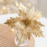Maxbell Flowers Ornaments Wedding Home Accessories Artifical Fake Decorations Aureate