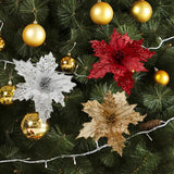 Maxbell Flowers Ornaments Wedding Home Accessories Artifical Fake Decorations Aureate