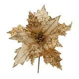 Maxbell Flowers Ornaments Wedding Home Accessories Artifical Fake Decorations Aureate