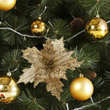 Maxbell Flowers Ornaments Wedding Home Accessories Artifical Fake Decorations Aureate