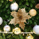 Maxbell Flowers Ornaments Wedding Home Accessories Artifical Fake Decorations Aureate