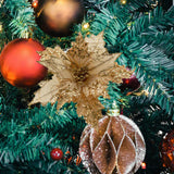 Maxbell Flowers Ornaments Wedding Home Accessories Artifical Fake Decorations Aureate