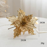 Maxbell Flowers Ornaments Wedding Home Accessories Artifical Fake Decorations Aureate