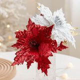 Maxbell Flowers Ornaments Wedding Home Accessories Artifical Fake Decorations Red