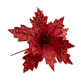 Maxbell Flowers Ornaments Wedding Home Accessories Artifical Fake Decorations Red