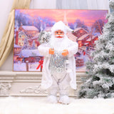 Maxbell Maxbell Cute Santa Claus Doll Snowman Gifts Standing Figure for Home Office Xmas with Lantern