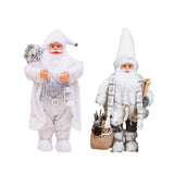 Maxbell Maxbell Cute Santa Claus Doll Snowman Gifts Standing Figure for Home Office Xmas with Lantern