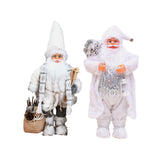Maxbell Maxbell Cute Santa Claus Doll Snowman Gifts Standing Figure for Home Office Xmas with Lantern