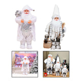 Maxbell Maxbell Cute Santa Claus Doll Snowman Gifts Standing Figure for Home Office Xmas with Lantern