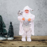 Maxbell Maxbell Cute Santa Claus Doll Snowman Gifts Standing Figure for Home Office Xmas with Lantern