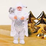 Maxbell Maxbell Cute Santa Claus Doll Snowman Gifts Standing Figure for Home Office Xmas with Lantern