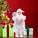 Maxbell Maxbell Cute Santa Claus Doll Snowman Gifts Standing Figure for Home Office Xmas with Lantern