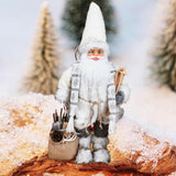 Maxbell Maxbell Cute Santa Claus Doll Snowman Gifts Standing Figure for Home Office Xmas with Board