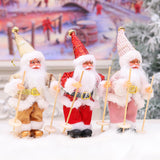 Maxbell Maxbell 5Pcs Christmas Doll Festival Decor Figurine Trendy for Table Holiday Gift