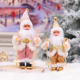 Maxbell Maxbell 5Pcs Christmas Doll Festival Decor Figurine Trendy for Table Holiday Gift