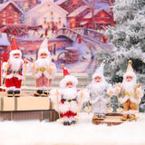 Maxbell Maxbell 5Pcs Christmas Doll Festival Decor Figurine Trendy for Table Holiday Gift