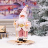 Maxbell Maxbell 5Pcs Christmas Doll Festival Decor Figurine Trendy for Table Holiday Gift