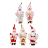 Maxbell Maxbell 5Pcs Christmas Doll Festival Decor Figurine Trendy for Table Holiday Gift
