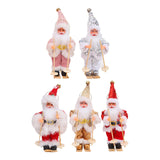 Maxbell Maxbell 5Pcs Christmas Doll Festival Decor Figurine Trendy for Table Holiday Gift