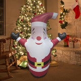 Maxbell Maxbell Christmas Inflatable Santa Claus Ornament Xmas for Garden Backyard Holiday