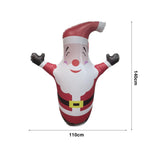 Maxbell Maxbell Christmas Inflatable Santa Claus Ornament Xmas for Garden Backyard Holiday