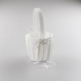 Maxbell Maxbell Flower Storage Basket favour Accessories White for Home Decor