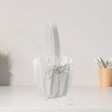 Maxbell Maxbell Flower Storage Basket favour Accessories White for Home Decor