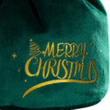 Maxbell Maxbell Christmas Treat Bags with Drawstrings Lovely Party Favors New Year Small Bowknot Green