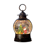 Maxbell Maxbell Musical Snow Lamp Lantern Light up Christmas Xmas Decor Elegant Santa Tree