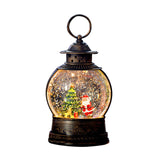 Maxbell Maxbell Musical Snow Lamp Lantern Light up Christmas Xmas Decor Elegant Santa Tree