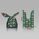 Maxbell Maxbell 50 Pieces Christmas Bags Goody Gift Bags Bulk Present Green