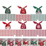 Maxbell Maxbell 50 Pieces Christmas Bags Goody Gift Bags Bulk Present Green