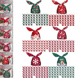 Maxbell Maxbell 50 Pieces Christmas Bags Goody Gift Bags Bulk Present Green